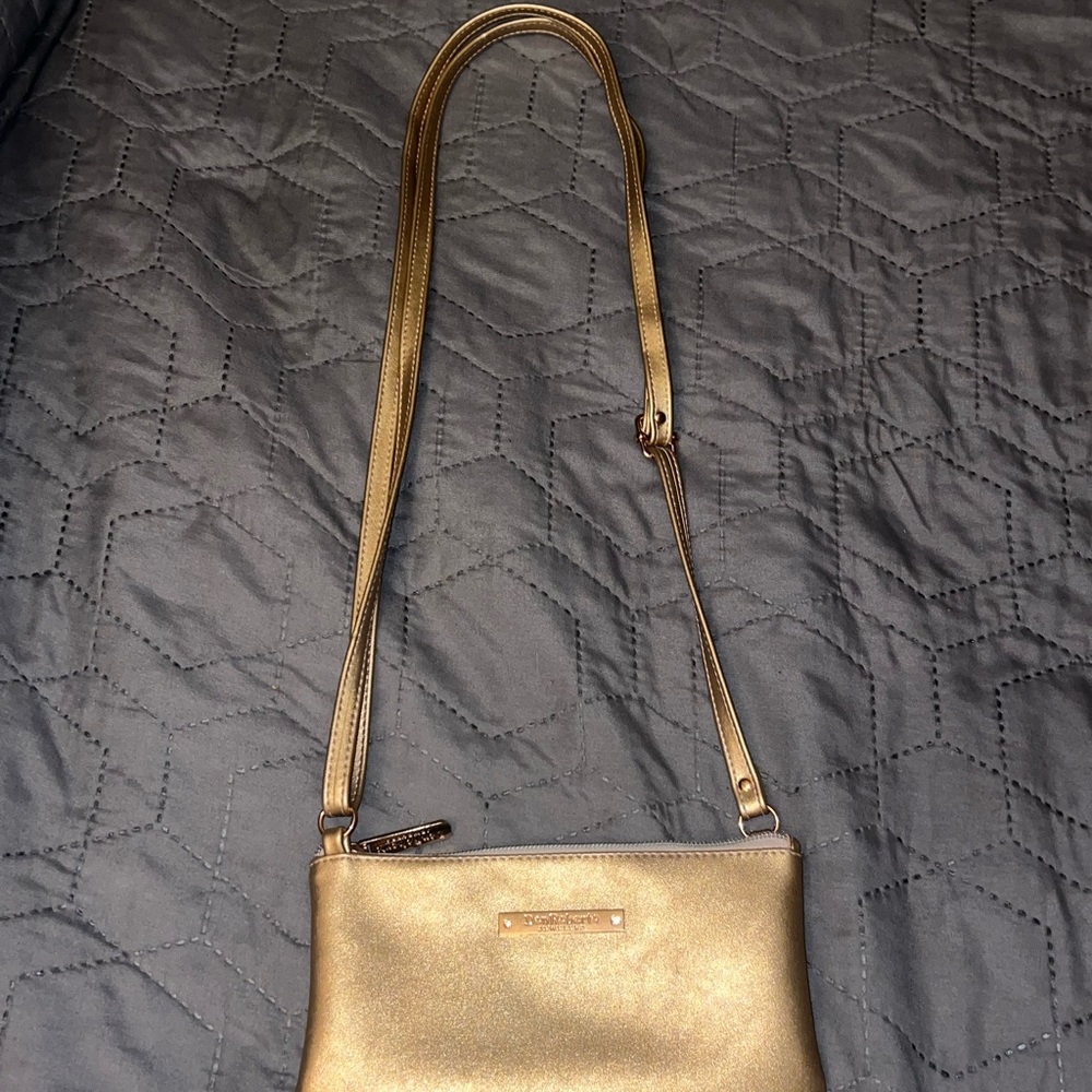 Gold Crossbody Bag